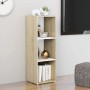 Mueble para TV madera contrachapada blanco y roble 107x35x37 cm de , Muebles TV - Ref: Foro24-805539, Precio: 57,29 €, Descue...