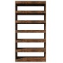 Smoked oak plywood shelf 100x30x198 cm by , Bookcases and shelves - Ref: Foro24-813641, Price: 130,99 €, Discount: %