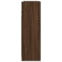 Brown oak plywood bathroom cabinet and mirror 62.5x20.5x64cm by , bathroom vanities - Ref: Foro24-826353, Price: 65,34 €, Dis...