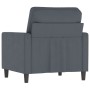 Dark gray velvet armchair 60 cm by , Sofas - Ref: Foro24-359180, Price: 159,99 €, Discount: %