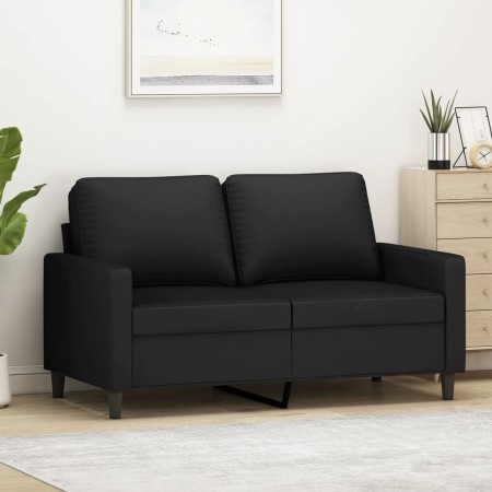 Sofá de 2 plazas terciopelo negro 120 cm de , Sofás - Ref: Foro24-359194, Precio: 226,99 €, Descuento: %