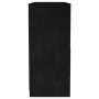 Estantería de madera maciza de pino negra 104x33x76 cm de , Librerías y estanterías - Ref: Foro24-809970, Precio: 114,42 €, D...