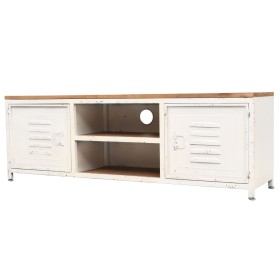 TV stand white 120x30x40 cm by , TV Furniture - Ref: Foro24-245457, Price: 293,72 €, Discount: %