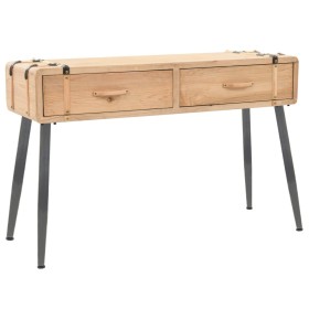 Mesa consola de madera de abeto maciza 115x40,5x76 cm de , Aparadores - Ref: Foro24-245772, Precio: 180,23 €, Descuento: %