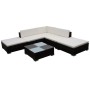 Set muebles de jardín 6 piezas y cojines ratán sintético marrón de , Conjuntos de jardín - Ref: Foro24-42085, Precio: 645,45 ...