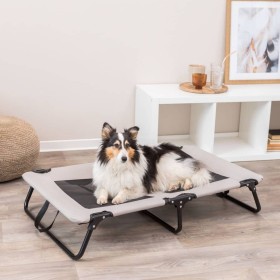 TRIXIE Gray and black dog lounger 99x19x60 cm by , Beds for dogs - Ref: Foro24-444003, Price: 90,99 €, Discount: %