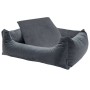 Madison Velvet Gray Dog Bed 120x95x28 cm by , Beds for dogs - Ref: Foro24-444483, Price: 129,47 €, Discount: %