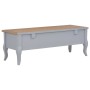 Wooden TV stand in gray, 100x35x35 cm by , TV Furniture - Ref: Foro24-280050, Price: 130,01 €, Discount: %