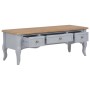 Wooden TV stand in gray, 100x35x35 cm by , TV Furniture - Ref: Foro24-280050, Price: 130,01 €, Discount: %