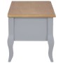 Wooden TV stand in gray, 100x35x35 cm by , TV Furniture - Ref: Foro24-280050, Price: 130,01 €, Discount: %