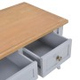 Wooden TV stand in gray, 100x35x35 cm by , TV Furniture - Ref: Foro24-280050, Price: 130,01 €, Discount: %