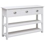 White wooden sideboard 115x30x76 cm by , Sideboards - Ref: Foro24-284165, Price: 182,95 €, Discount: %