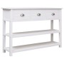 White wooden sideboard 115x30x76 cm by , Sideboards - Ref: Foro24-284165, Price: 182,95 €, Discount: %