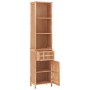 Solid walnut wood bathroom cabinet 42x29x182 cm by , Lockers and storage cabinets - Ref: Foro24-350356, Price: 144,10 €, Disc...