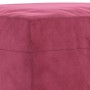 Three-piece velvet sofa set with red wine cushions by , Sofas - Ref: Foro24-3201734, Price: 541,99 €, Discount: %