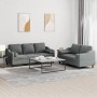 2-piece dark gray fabric sofa set with cushions by , Sofas - Ref: Foro24-3201851, Price: 576,25 €, Discount: %