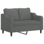 2-piece dark gray fabric sofa set with cushions by , Sofas - Ref: Foro24-3201851, Price: 576,25 €, Discount: %