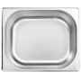 Gastronorm trays 2 units GN 1/2 150 mm stainless steel by vidaXL, Buckets for steam tables - Ref: Foro24-50889, Price: 38,27 ...