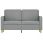 Light gray fabric 2-seater sofa, 120 cm by , Sofas - Ref: Foro24-359470, Price: 222,25 €, Discount: %