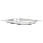 Gastronorm trays 12 units GN 1/4 20 mm stainless steel by vidaXL, Buckets for steam tables - Ref: Foro24-50899, Price: 43,62 ...