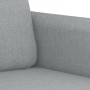 Set von Sofas mit 2 Stück Kissen aus hellgrauem Stoff von , Sofas - Ref: Foro24-3202086, Preis: 447,11 €, Rabatt: %