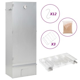 Horno ahumador de BBQ con generador humo frío acero galvanizado de , Barbacoas - Ref: Foro24-3200772, Precio: 209,27 €, Descu...