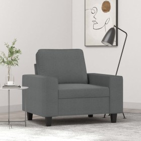 Dark gray fabric armchair, 60 cm by , Sofas - Ref: Foro24-359376, Price: 189,99 €, Discount: %