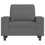 Dark gray fabric armchair, 60 cm by , Sofas - Ref: Foro24-359376, Price: 190,12 €, Discount: %