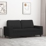 Sofá de 2 plazas de tela negro 140 cm de , Sofás - Ref: Foro24-359395, Precio: 267,58 €, Descuento: %