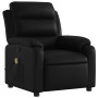 Sillón de masaje reclinable cuero sintético negro de , Sillones - Ref: Foro24-373493, Precio: 251,21 €, Descuento: %