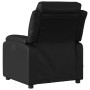 Sillón de masaje reclinable cuero sintético negro de , Sillones - Ref: Foro24-373493, Precio: 251,21 €, Descuento: %