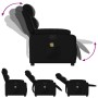 Reclining massage armchair in black synthetic leather by , Armchairs - Ref: Foro24-373493, Price: 251,21 €, Discount: %