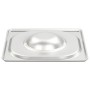 Gastronorm tray lids 1/6 stainless steel 8 units by vidaXL, Bucket lids for steam tables - Ref: Foro24-50910, Price: 29,05 €,...