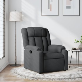 Dark gray fabric recliner by , Armchairs - Ref: Foro24-373575, Price: 229,99 €, Discount: %