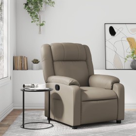 Cappuccino Faux Leather Recliner by , Armchairs - Ref: Foro24-373528, Price: 235,99 €, Discount: %