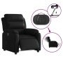 Sillón reclinable eléctrico de cuero sintético negro de , Sillones - Ref: Foro24-3205028, Precio: 270,17 €, Descuento: %