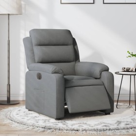 Sillón reclinable eléctrico de tela gris oscuro de , Sillones - Ref: Foro24-3204957, Precio: 255,62 €, Descuento: %