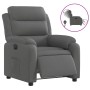 Sillón reclinable eléctrico de tela gris oscuro de , Sillones - Ref: Foro24-3204957, Precio: 255,62 €, Descuento: %