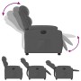 Dark Gray Fabric Power Recliner by , Armchairs - Ref: Foro24-3204957, Price: 255,62 €, Discount: %