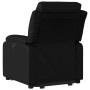 Sillón reclinable elevable cuero artificial negro de , Sillones - Ref: Foro24-3205042, Precio: 288,95 €, Descuento: %