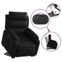 Sillón reclinable elevable cuero artificial negro de , Sillones - Ref: Foro24-3205042, Precio: 288,95 €, Descuento: %