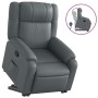 Sillón reclinable elevable cuero artificial gris de , Sillones - Ref: Foro24-3205153, Precio: 292,54 €, Descuento: %