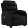 Electric lift massage chair in black synthetic leather by , Armchairs - Ref: Foro24-3205063, Price: 345,39 €, Discount: %