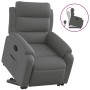 Sillón reclinable elevable de tela gris oscuro de , Sillones - Ref: Foro24-3204981, Precio: 275,78 €, Descuento: %