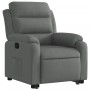 Sillón reclinable elevable de tela gris oscuro de , Sillones - Ref: Foro24-3204981, Precio: 275,78 €, Descuento: %