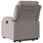 Sillón reclinable elevable tela gris taupe de , Sillones - Ref: Foro24-3204988, Precio: 275,78 €, Descuento: %