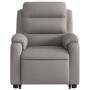 Sillón reclinable elevable tela gris taupe de , Sillones - Ref: Foro24-3204988, Precio: 275,78 €, Descuento: %