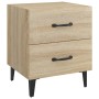 Bedside table in Sonoma oak color, 40x35x47.5 cm by vidaXL, Nightstands - Ref: Foro24-811994, Price: 51,68 €, Discount: %