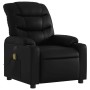 Reclining electric massage armchair in black synthetic leather by , Armchairs - Ref: Foro24-3206592, Price: 265,75 €, Discoun...