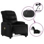 Reclining electric massage armchair in black synthetic leather by , Armchairs - Ref: Foro24-3206592, Price: 265,75 €, Discoun...